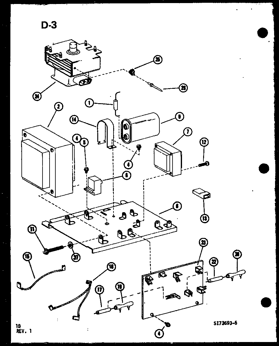 MAGNETRON/TRANSFORMER