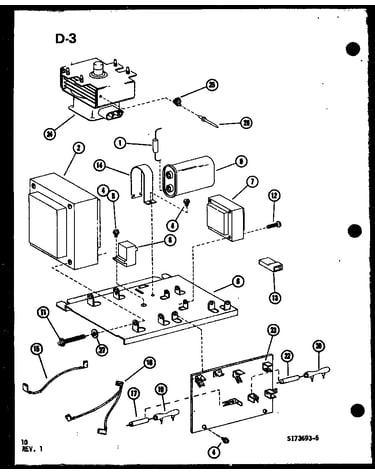Magnetron/transformer