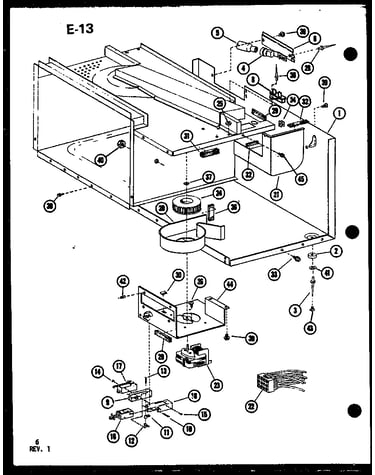 Blower/wiring harness