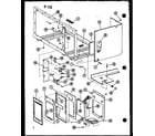 Amana MVH-9T/P75409-1M outer cabinet diagram