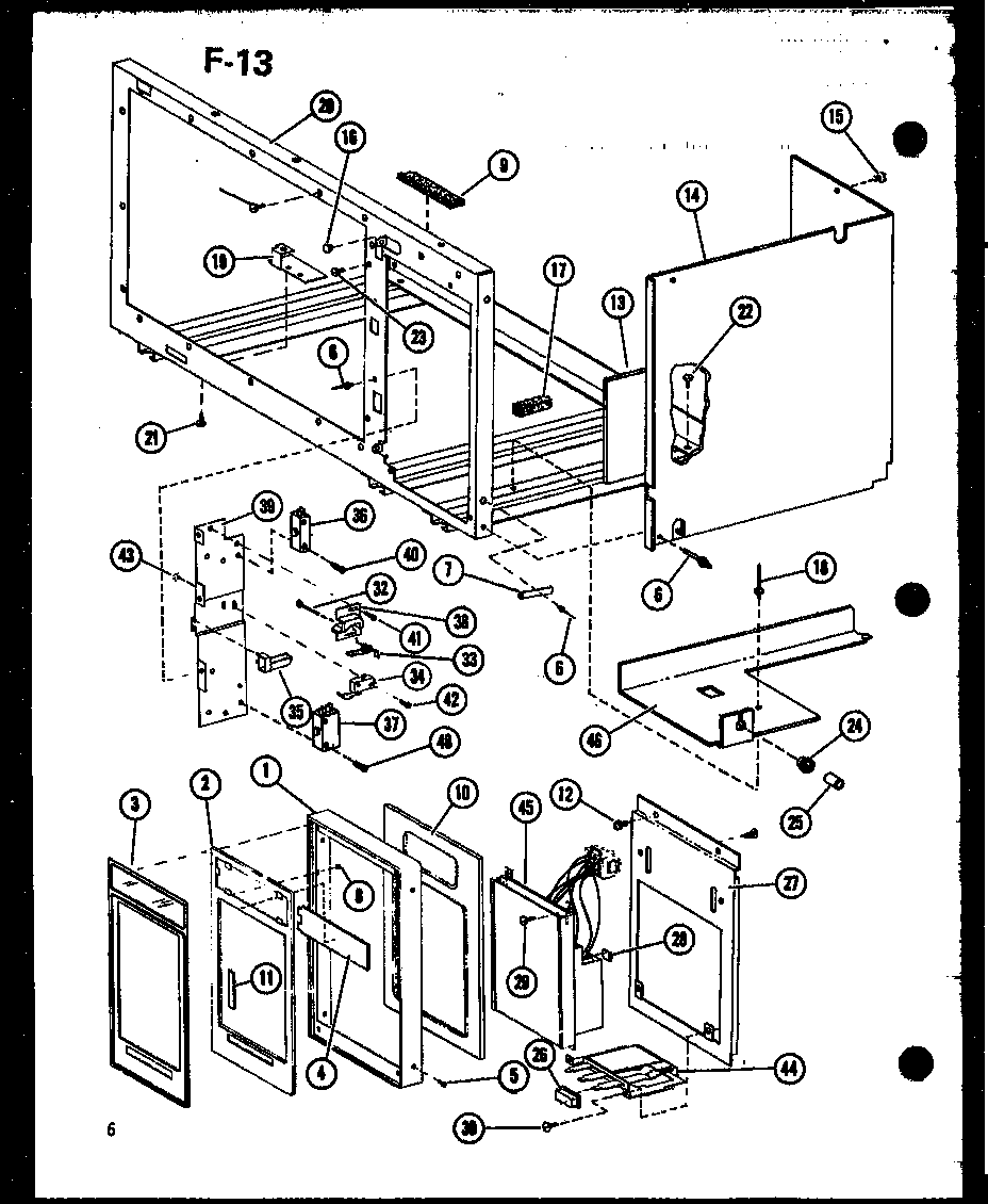 Outer cabinet