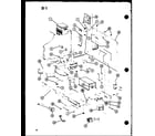 Amana RMC-20B/P74130-3M transformer/capacitor diagram