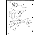 Amana CRRL-8TD/P75593-2M magnetron/transformer diagram