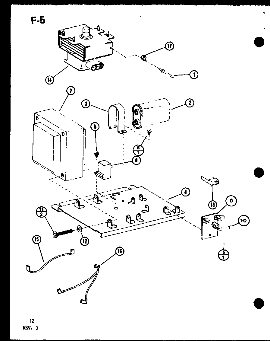 Magnetron/transformer