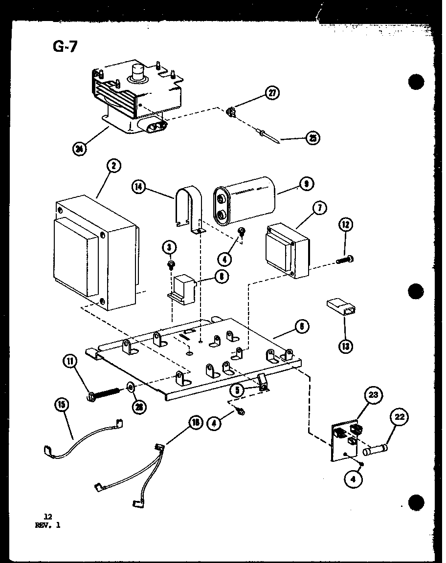 MAGNETRON/TRANSFORMER