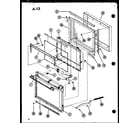 Amana RR-800/P75592-1M door diagram