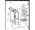 Amana RR-800/P75592-1M control panel diagram