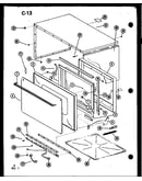 Door and outer cabinet