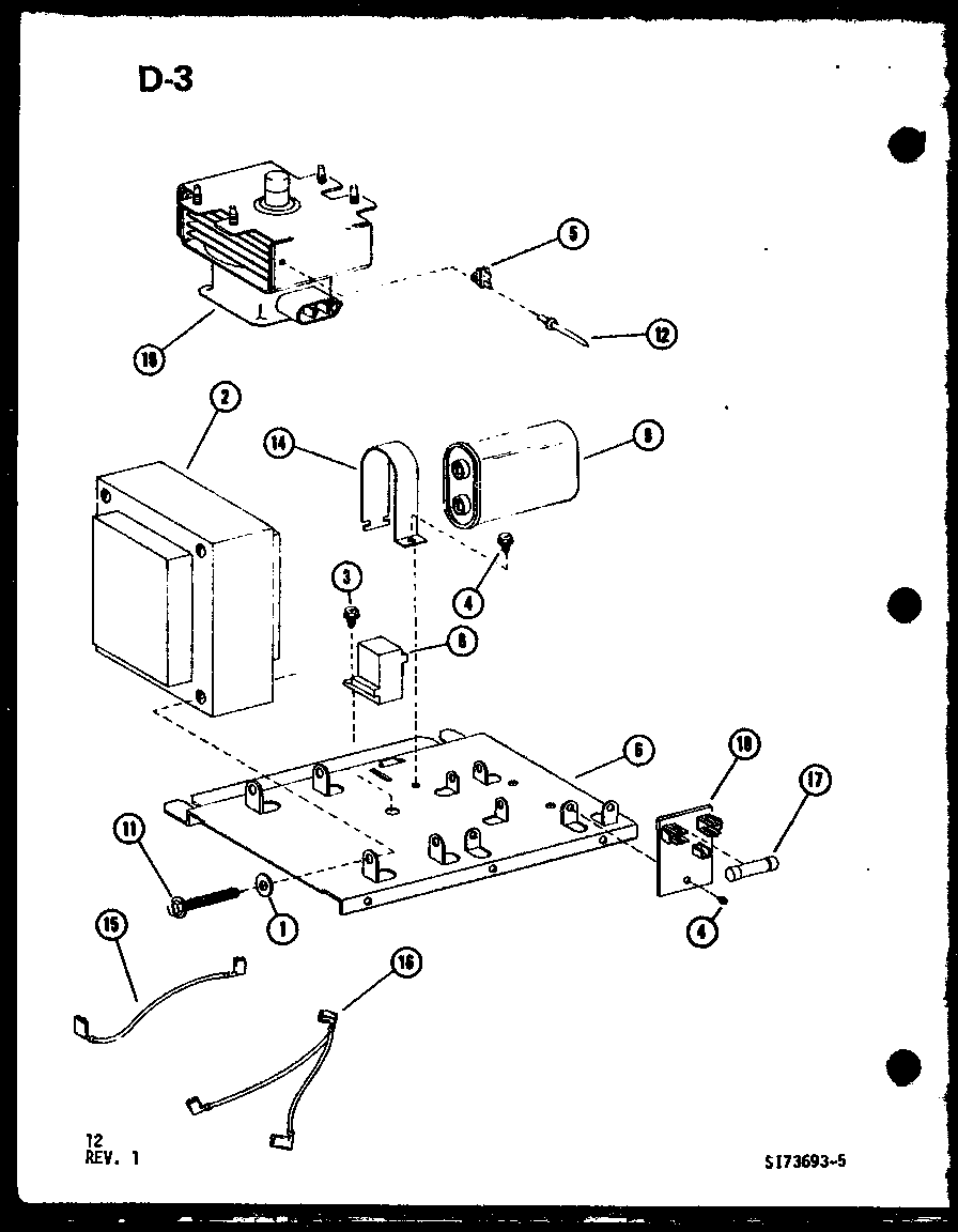 Transformer and magnetron