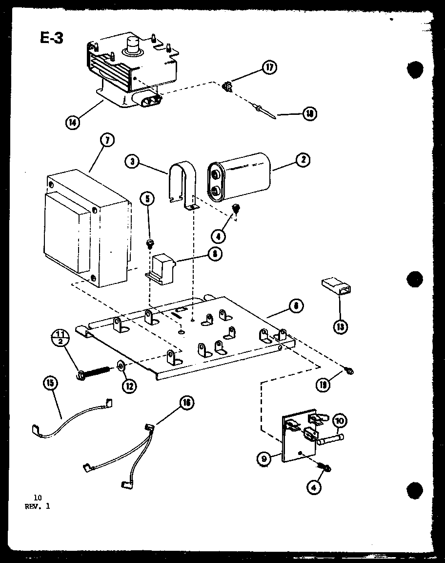 Transformer and magnetron