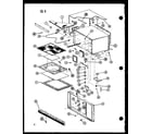 Amana RMC-20B/P74130-9M cabinet parts diagram