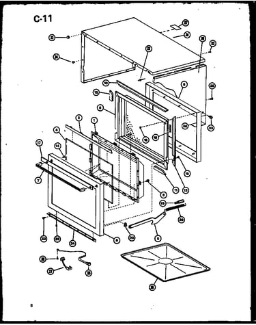 Outer cabinet