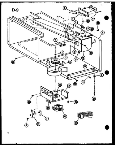 Blower/wiring harness