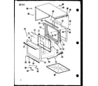 Amana RL-3/P75589-6M outer cabinet diagram