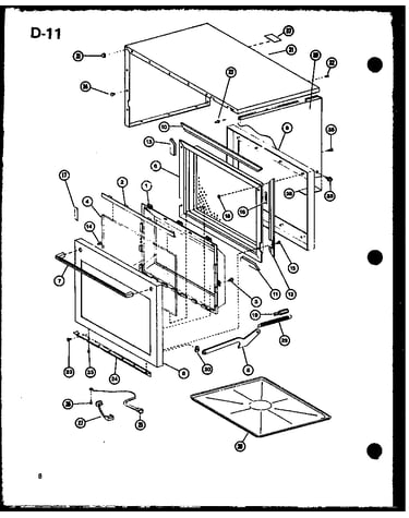 Outer cabinet