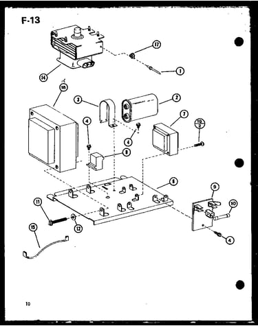 Magnetron/transformer