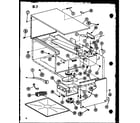 Amana RR-810/P75592-4M outer cabinet/blower diagram