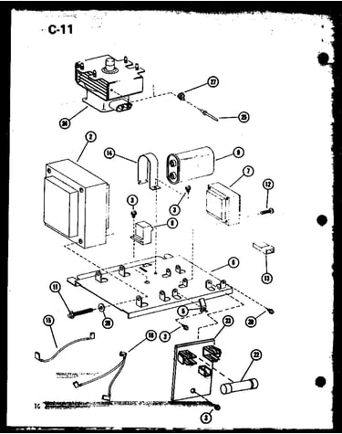 Transformer/magnetron