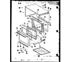 Amana RRL-9TC/P75533-6M outer cabinet diagram