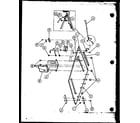 Amana ML-10/P76804-1M transformer/magnetron diagram