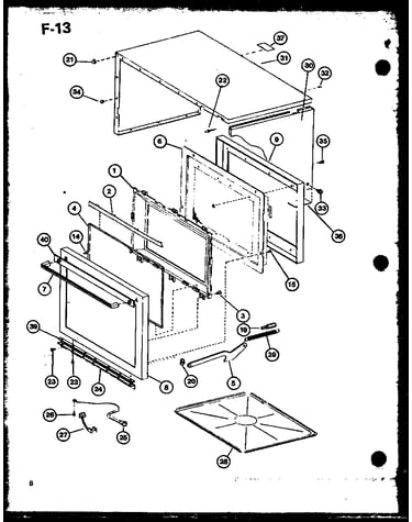 Door/outer cabinet
