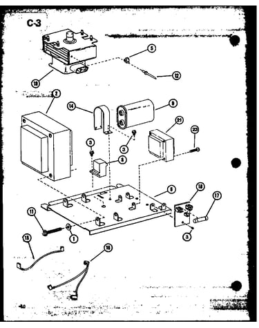 Transformer and magnetron