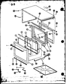 Door and outer cabinet