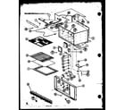 Amana RMC-20C-ET/P76635-1M cabinet parts diagram