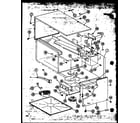 Amana RR920/P7660502M outer cabinet/blower wheel diagram