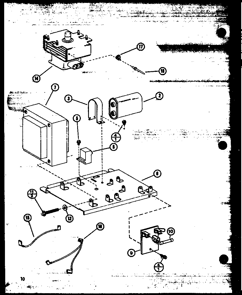 Transformer/magnetron