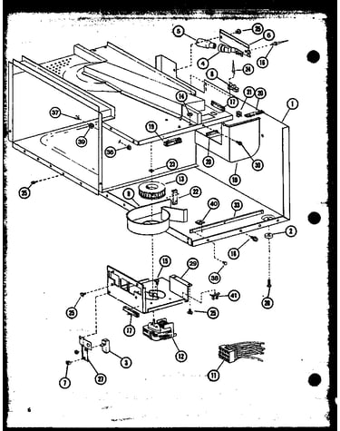 Blower/wiring harness