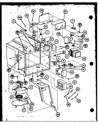 Blower/wiring harness