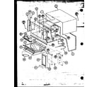 Amana RS40/P76695-12M outer cabinet/antenna diagram