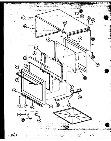 Outer cabinet