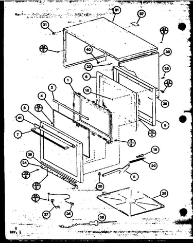 Outer cabinet