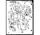 Amana RS55/P7669514M blower/transformer/magnetron diagram