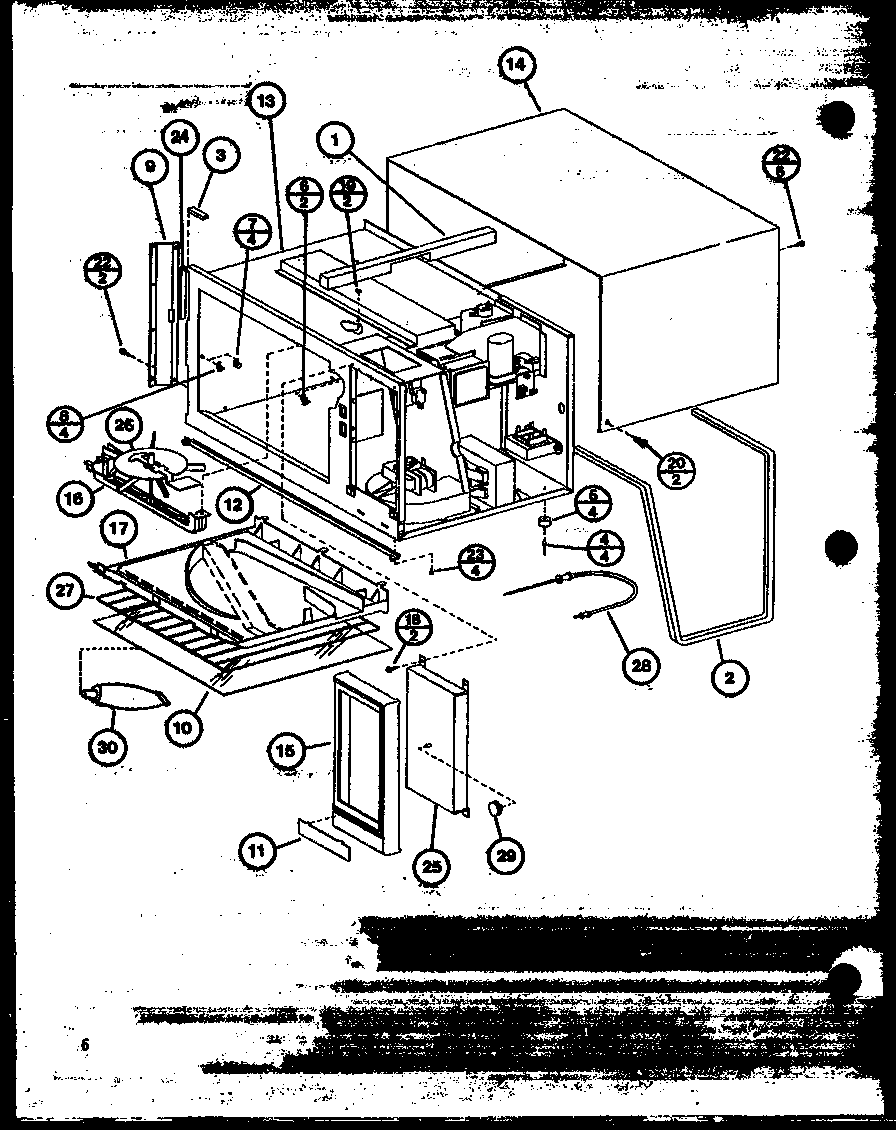 Antenna/temperature probe