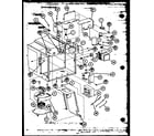 Amana RS40/P76695-19M blower/transformer/magnetron diagram