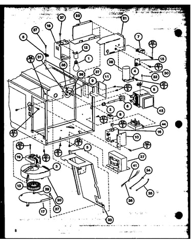 Magnetron/blower