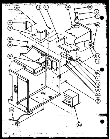 Transformer/capacitor