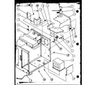 Amana WM614/P7766502M capacitor/transformer diagram