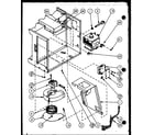 Amana RS414T/P7769501M switch/magnetron diagram
