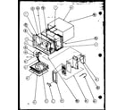 Amana RS415T/P7769507M keyboard/antenna assembly diagram