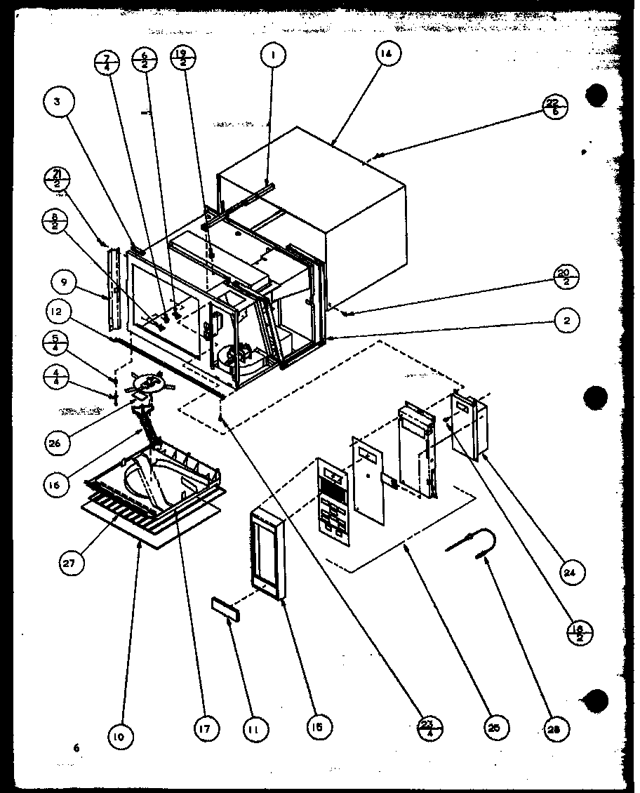 Keyboard/antenna assembly