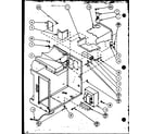 Amana CRS471P/P7769512M transformer/capacitor diagram
