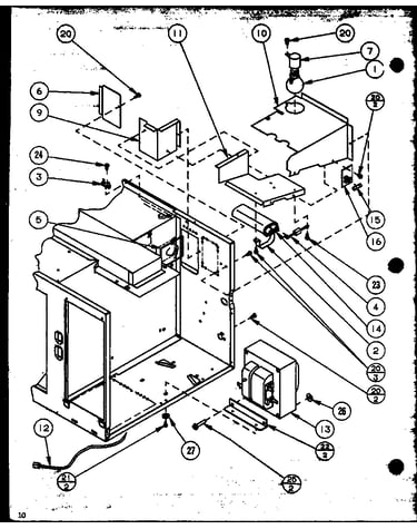 Transformer/capacitor