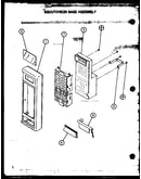 Pescutcheon base assembly (rmc700/p7800001m) (rmc720/p7800002m) (crmc720/p7800003m)