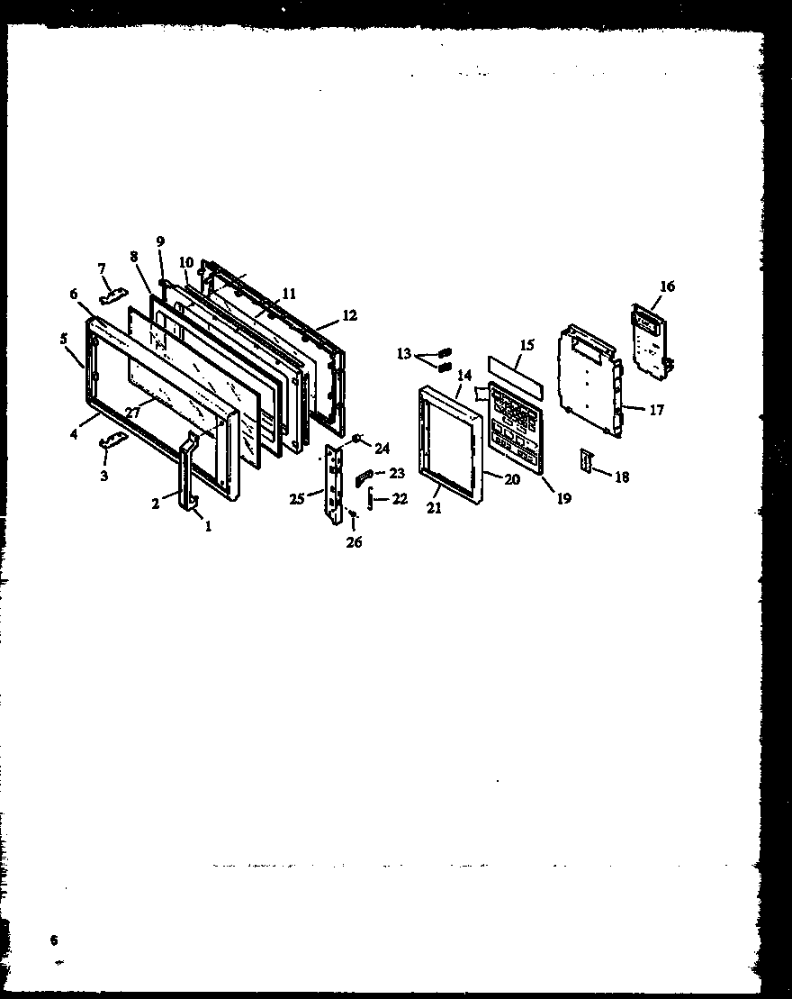 Door/control panel