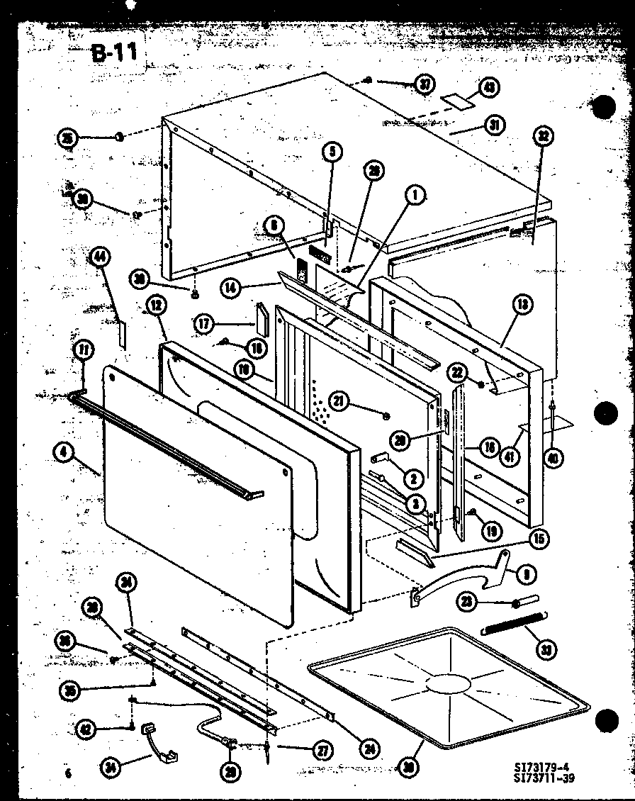 Outer cabinet