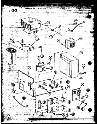 Magnetron/transformer